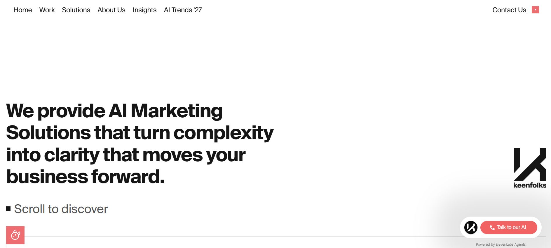 Keenfolks AI marketing agencies