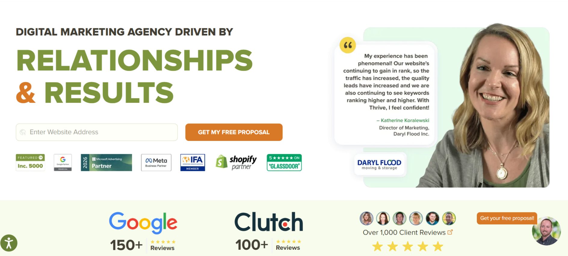 Thrive ai search engine optimization services