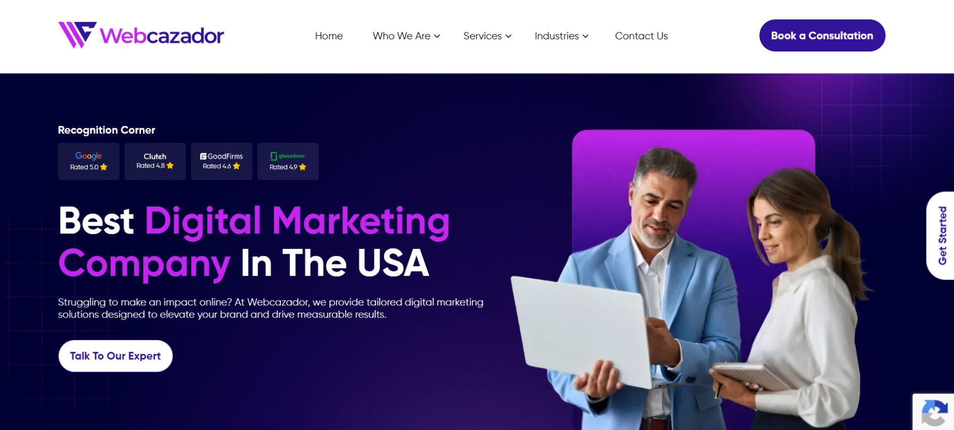 Webcazador best digital marketing agency in USA