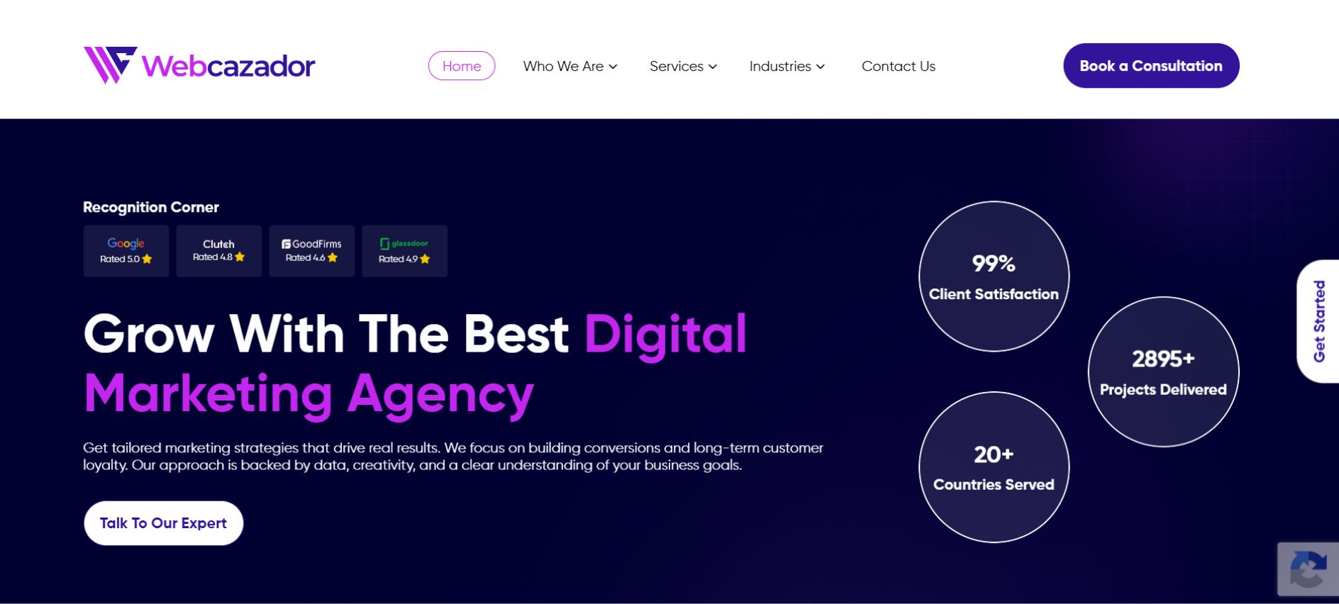 Webcazador ai digital marketing agency