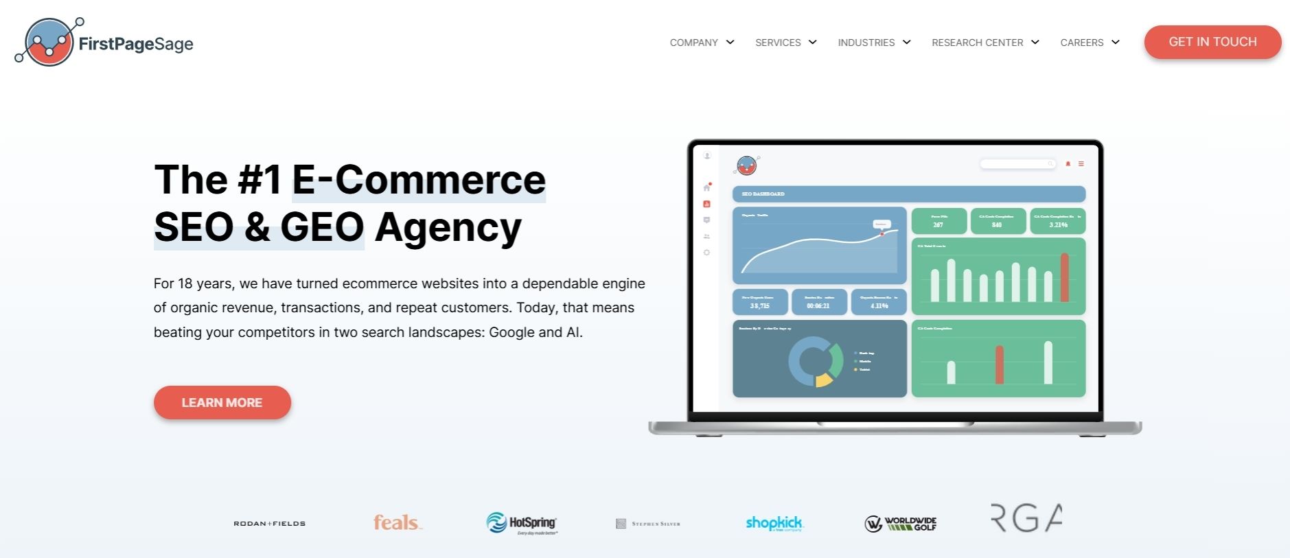 First Page Sage Ecommerce SEO Agency