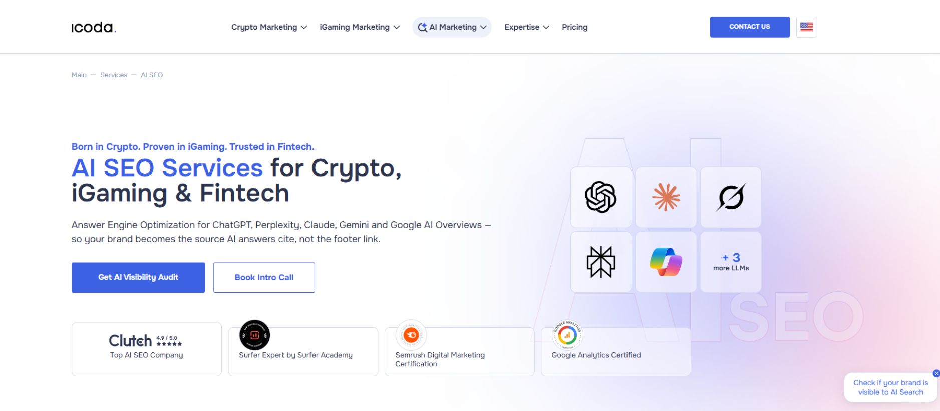 Icoda AI SEO Agency