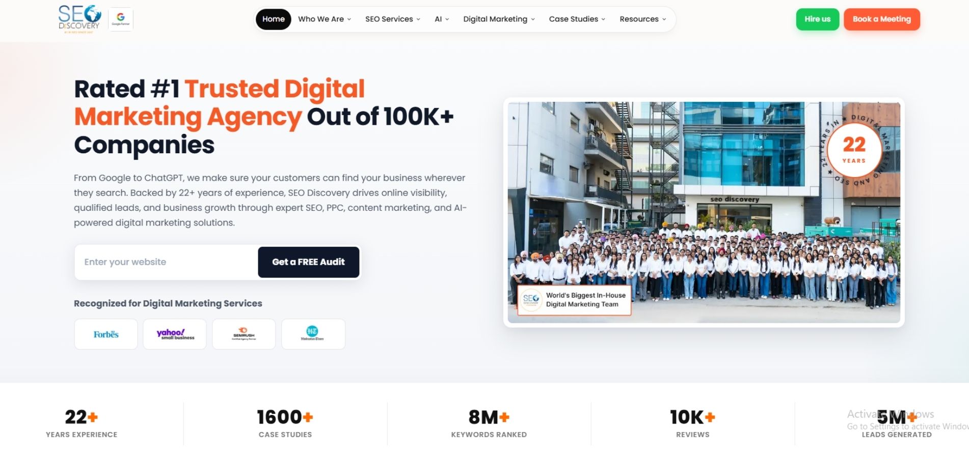 SEO Discovery Services in Chandigarh