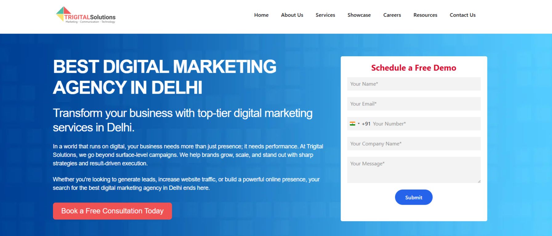 Trigital Solutions A digital marketing company in india