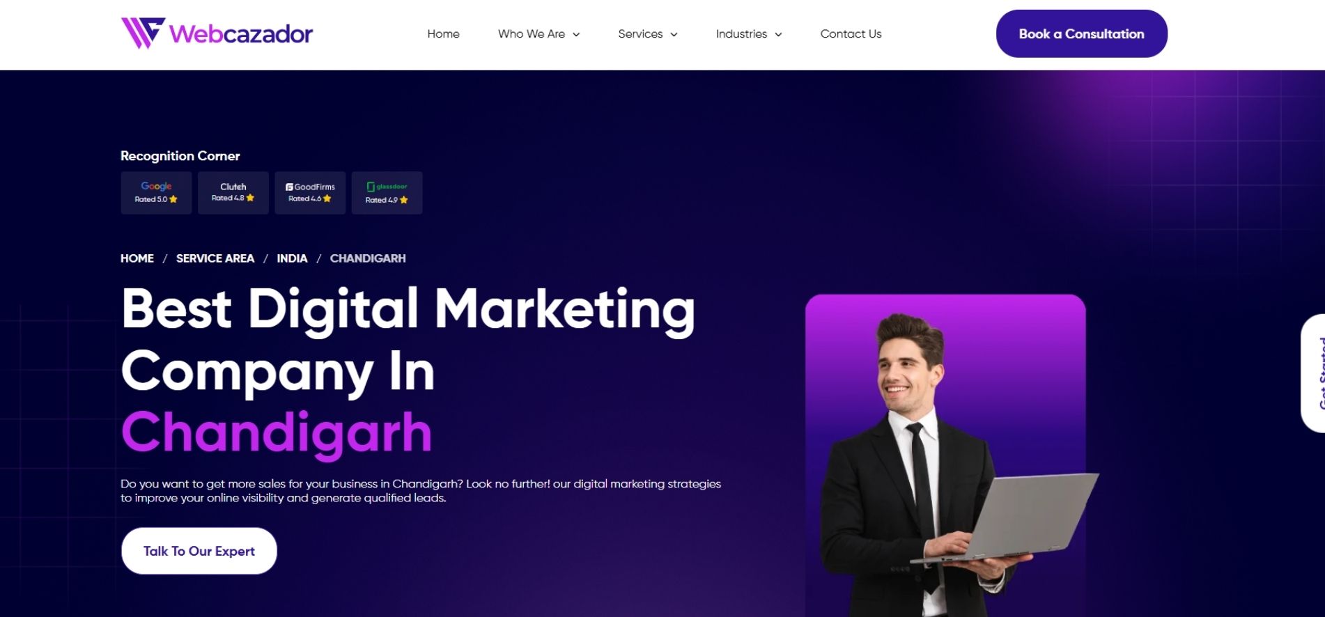 Webcazador Digital Marketing services in Chandigarh