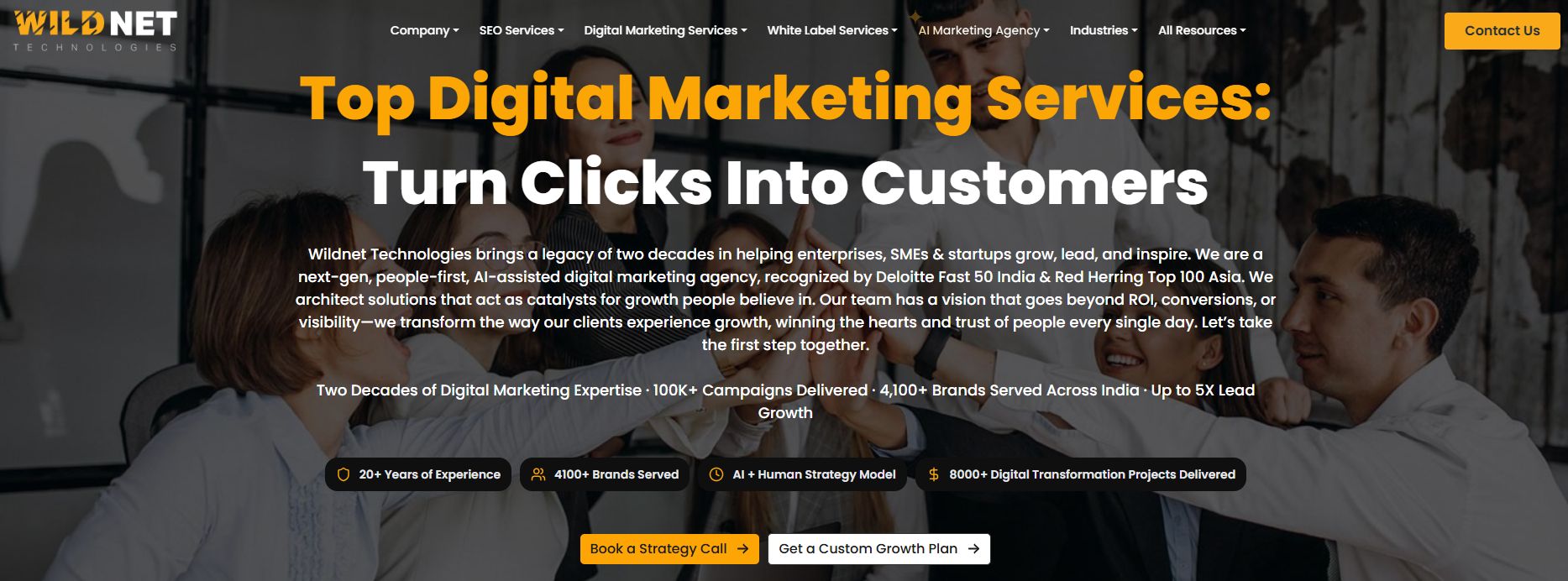 Wildnet Technologies Top Digital Marketing Company in india