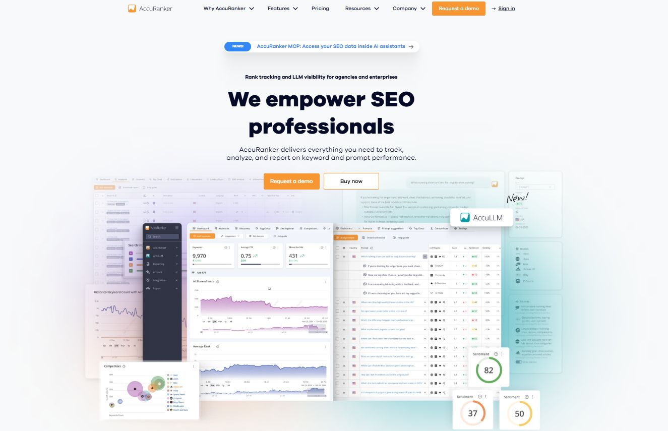 AccuRanker SEO Tracking Tool
