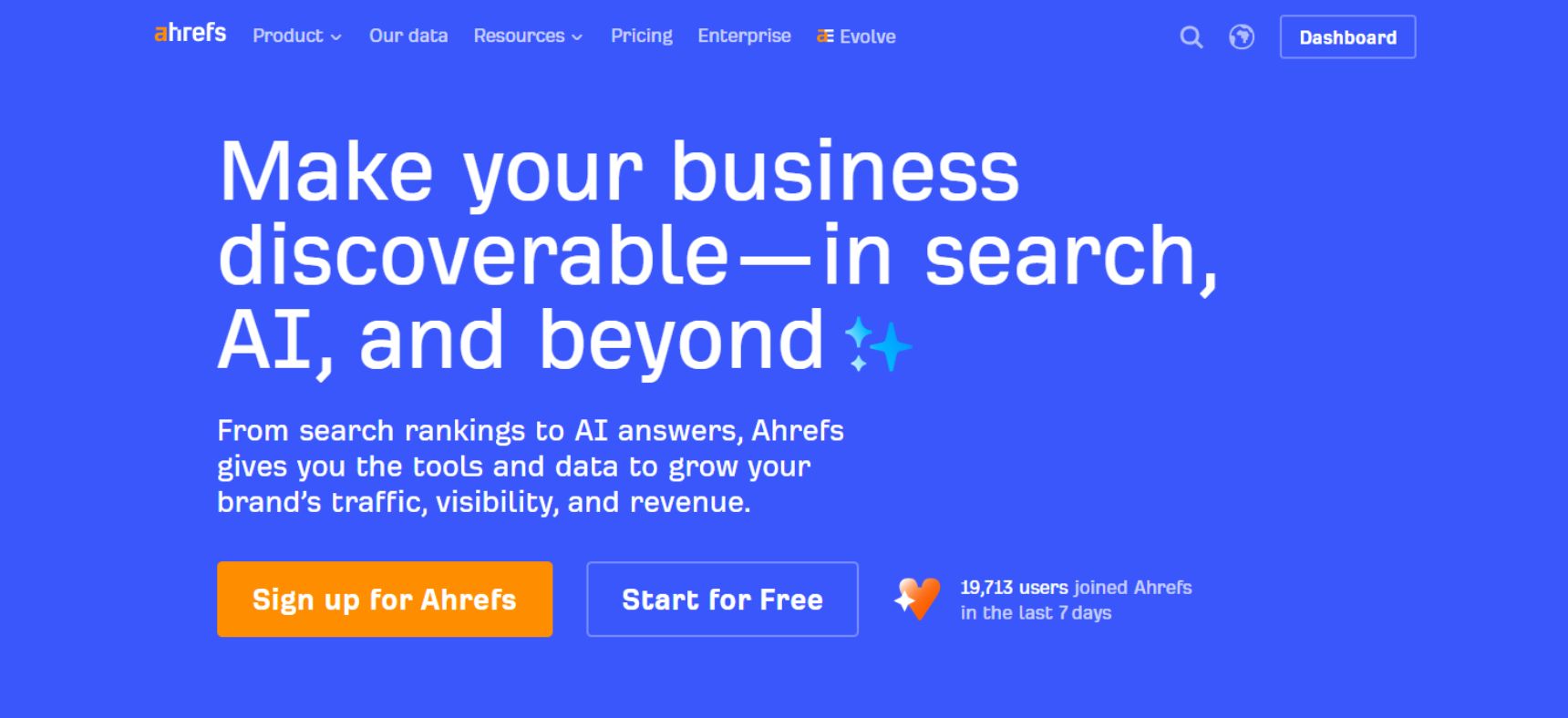 Arhrefs best seo tool