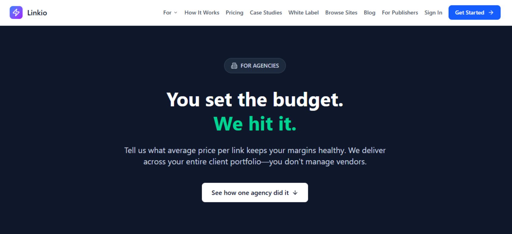 Linkio SEO services