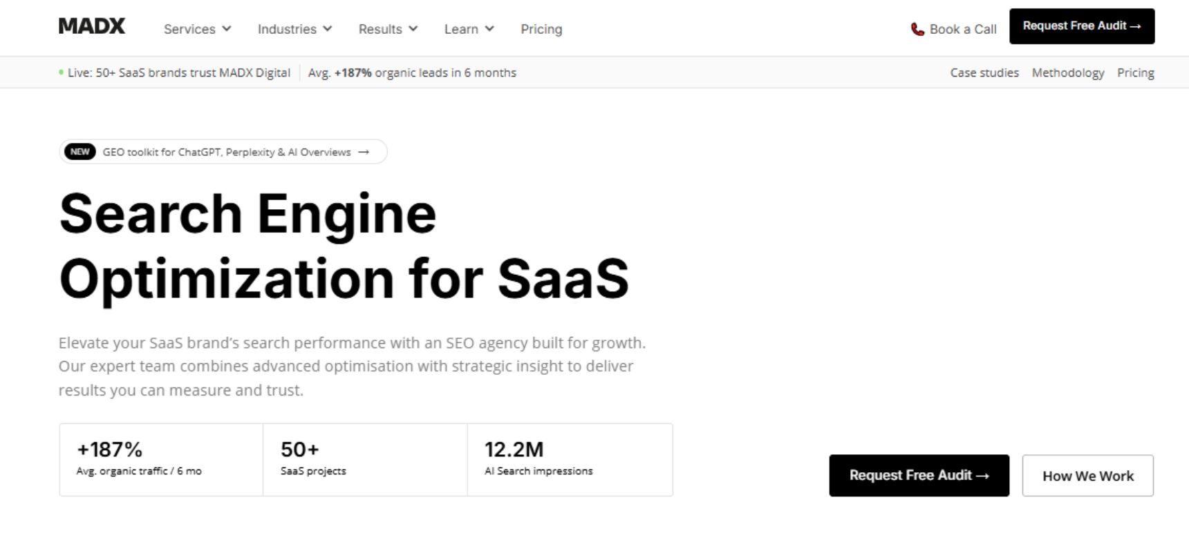 MADX Digital SaaS SEO Services