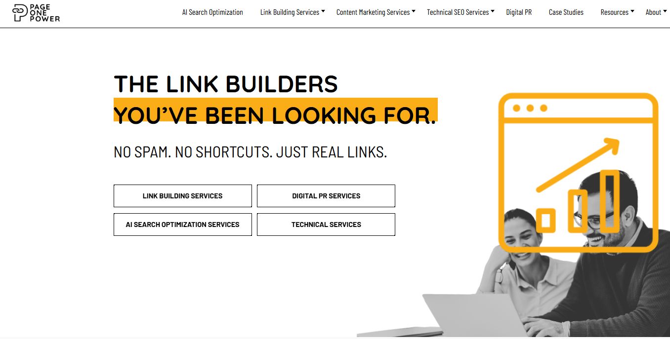 Page One Power SEO Link Building
