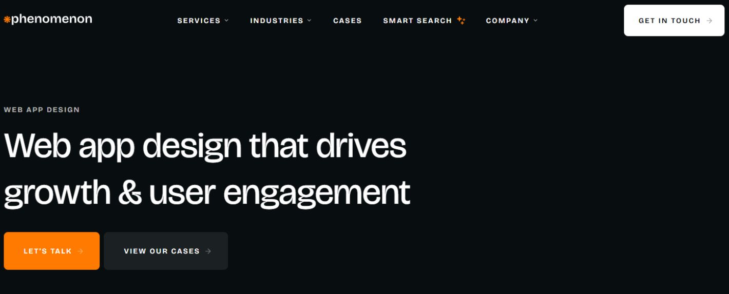 Phenomenon Studio Creative Web Design