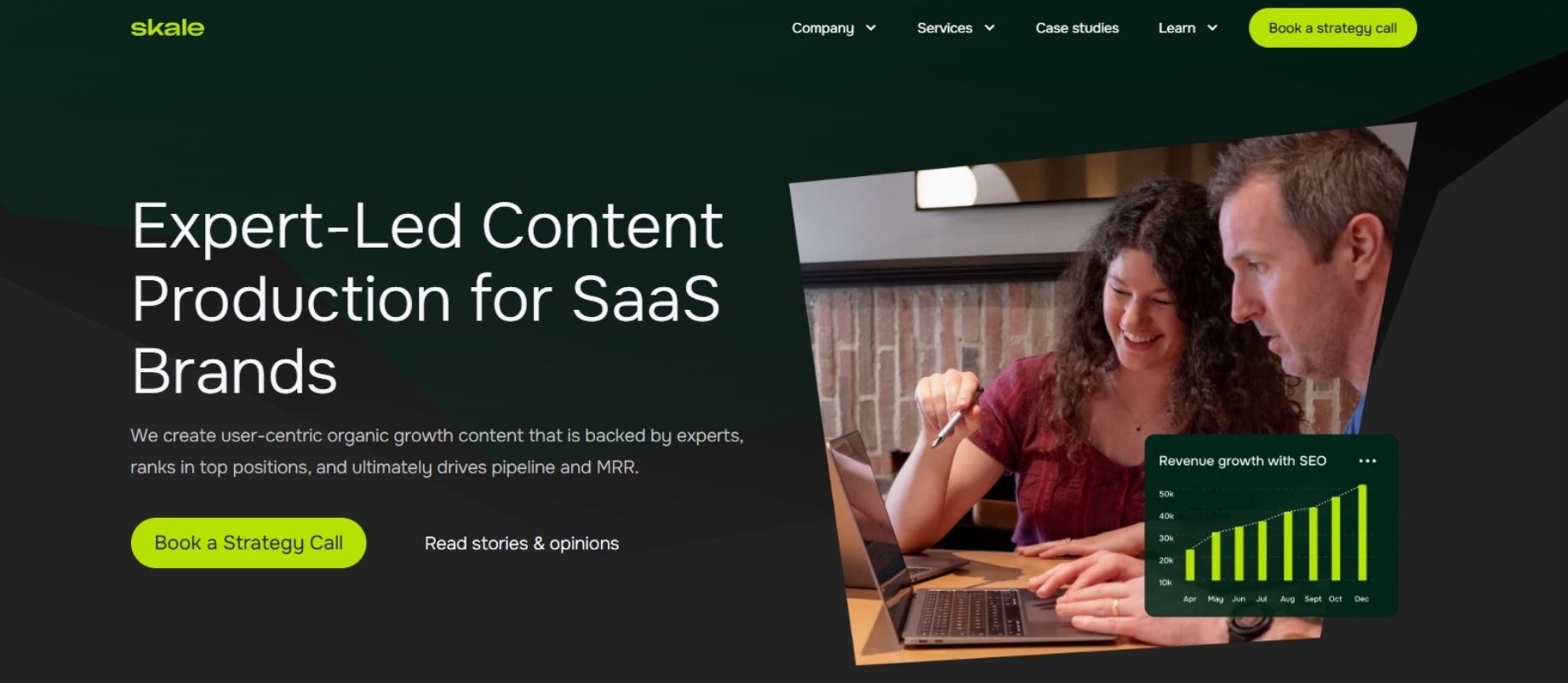 Skale Saas Content Writing Services