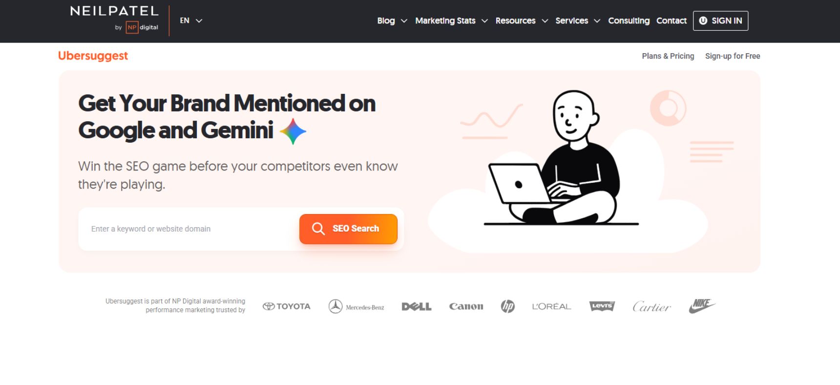 Ubersuggest Website Audit