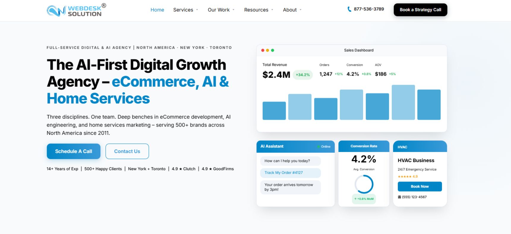 WebDesk Solutions LLC web development services
