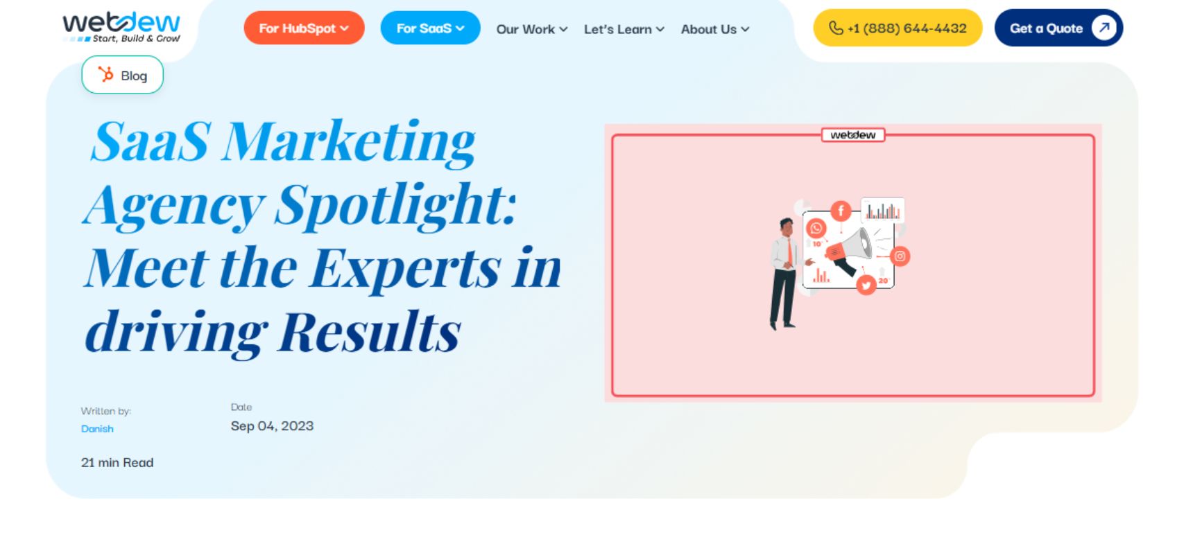 Webdew SaaS SEO