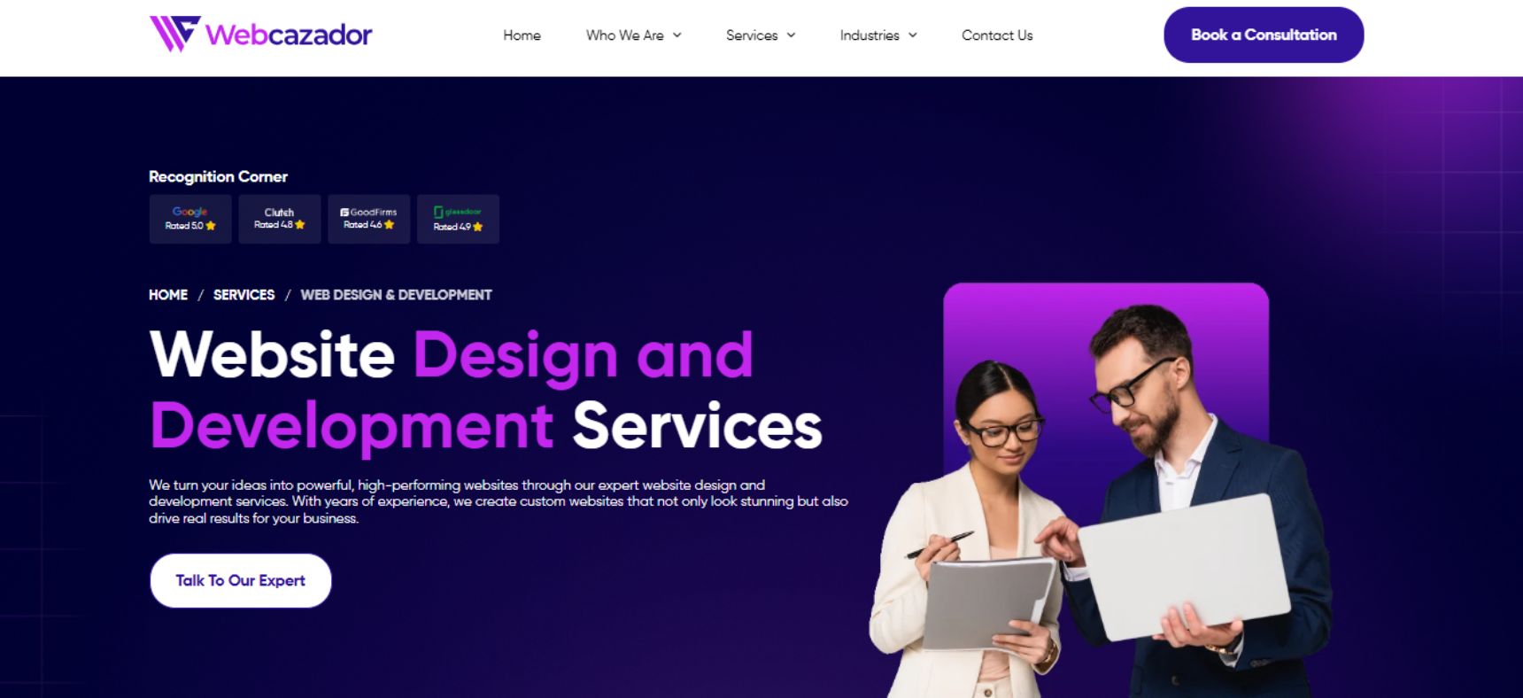 Website Design and Development Services