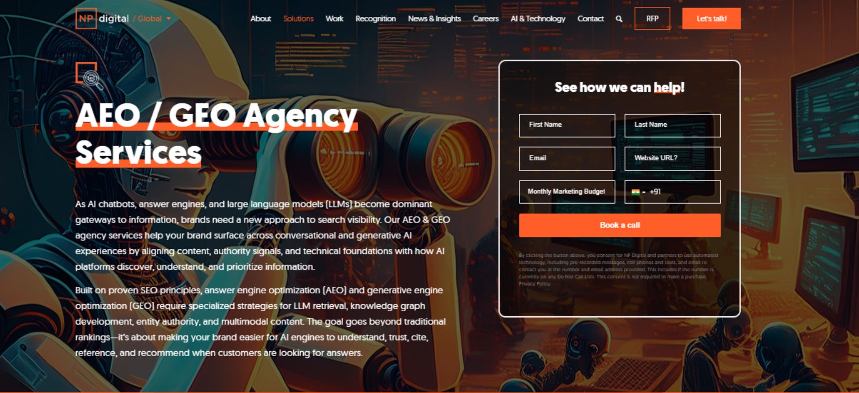 NP Digital LLM Optimization Services